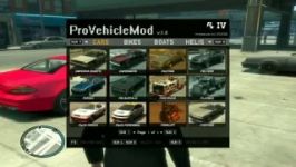 جالب ترین ترینر GTA IV به نام ProVehicleMod