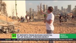 Beirut Aid   Russian rescue team starts op at site of devastating explosion