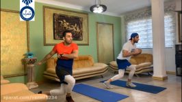 قسمت ششم آموزش ورزش در خانه حمید نعمتیان پخش خبرگزاری وزارت ورزش جوانان
