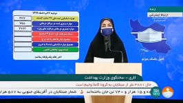 شناسایی ۲۲۴۷ بیمار جدید کرونا جان باختن ۱۶۵ بیمار در شبانه روز گذشته