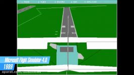 تریلر نوستالژیک بازی Microsoft Flight Simulator