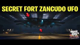 راز عجیب جدید GTA V سفینه پنجم اخر UFO