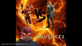 گیم پلی بازی Injustice 2 فلش در برابر گرین ارو