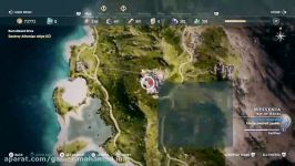 به دست آوردن نیزه آتشی باحال در assassins creed odyssey