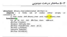 ساختمان داده ها Tree نمایش درخت دودویی گراف جواد محمدزاده