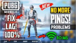 کاهش پینگ رفع لگ در پابجی موبایل pubg mobile