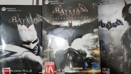 آنباکس ریویو سری بازی های بتمن آرکام +توضیحات ®BATMAN.ARKHAM