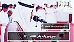 آرامش قلب ها قرائت دلنشین قرآن کریم سوره عبس کامل احمد النفیس ترجمه فارسی