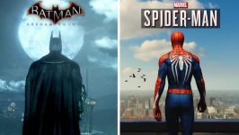 مقایسه بازی Batman Arkham Knight Marvels Spider Man