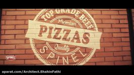 Spinel Fast food Designed by Shahin Fathi شاهین فتحی طراحی فست فود