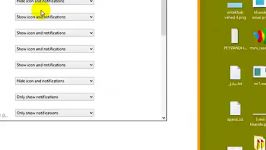تنظیمات فضای اعلان در ویندوز 8 اختصاصی راسخون