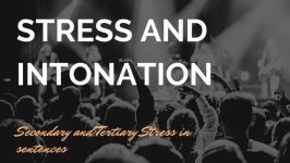 6.Secondary and Tertiary Stress in sentences