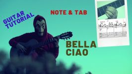 Bella ciao نت تبلچر برای گیتار