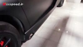 Matte Black Dodge Viper SRT 10 in Iran