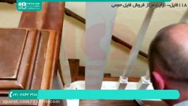 آموزش نصب نرده استیل  مراحل اجرای نرده استیل جدا کردن نرده