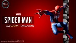 تمام فینیشر های مرد عنکبوتی در بازی Spider Man PS4 گیم پلی