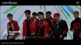 SuperM 슈퍼엠 100 SuperM THE STAGE استیج اجرای آهنگ صد سوپر ام