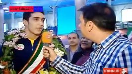 بازگشت تیم ملی تکواندو به ایران بعد قهرمانی جهان