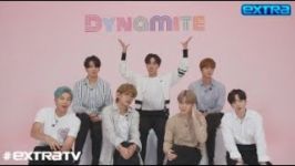 مصاحبه بی‌تی‌اس BTS extratv در مورد سینگل ترک انگلیسی Dynamite