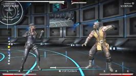 MKX  Sonya  Biggest MidScreen Meterless Combo