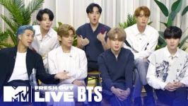 مصاحبه بی تی اس BTS MTV در مورد سینگل ترک Dynamite اجرای آهنگ در VMAs