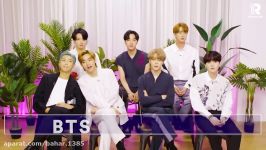 مصاحبه بی‌تی‌اس BTS RADIO.COM در مورد سینگل ترک انگلیسی Dynamite