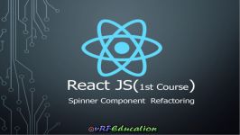 آموزش ReactJS  ایجاد کامپوننت Spinner