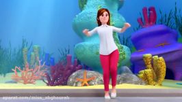 ترانه های کودکانه کوکوملون  آموزش زبان انگلیسی برای کودکان  baby shark 1