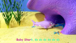 ترانه های کودکانه کوکوملون  آموزش زبان انگلیسی برای کودکان  baby shark 2