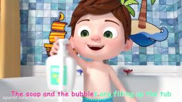 ترانه های کودکانه کوکوملون  آموزش زبان انگلیسی برای کودکان  bath song