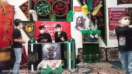 مداح محمد مهدب غلامی شب سوم محرم الحرام ۱۴۴۲ بخش یازدهم .