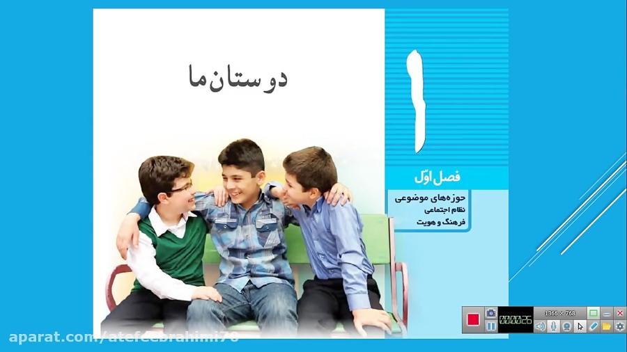 اجتماعی ششم درس 1، دوستی