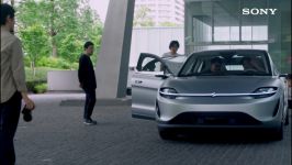 خودرو برقی سونی Vision S electric sedan