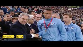 مراسم اهدای مدال جشن قهرمانی یوونتوس در کوپا ایتالیا