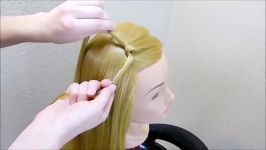 flip knot braid hairstyle tutorial