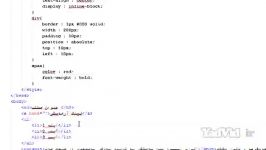 آموزش html css مقدماتی yadvid.ir  جلسه بیست نهم