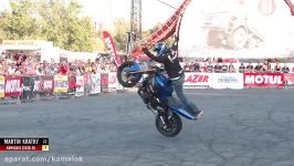 موتور سواری نمایشی  Best Czech Stunt Rider 