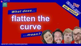 معنی عبارت flatten the curve در زبان انگلیسی