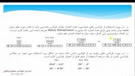 تلرانسهای هندسی ابعادی GD and T