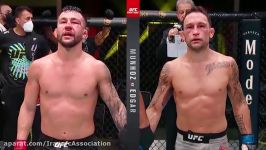 UFC ESPN 15مبارزه فرانکی ادگار  پدرو مونهوز Munhoz vs. Edgar