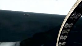 فرود جنگنده رهگیر تامکت F 14 در شبیه ساز الماس