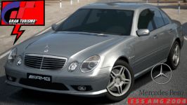 گیم پلی بهترین بازی مسابقه ای Gran Turismo 5 pspMercedes Benz E55 AMG