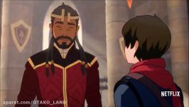 تریلرفصل اول انیمیشن سریالی the dragon prince