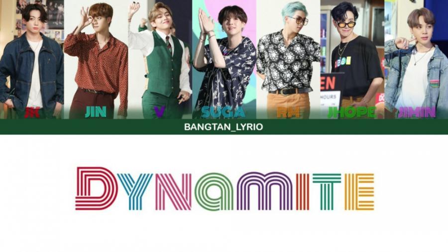 لیریک فارسی سینگل دینامیت بی تی اس BTS Dynamite