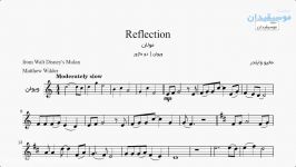 مولان  Reflection  ویولن