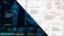 دانلود پروژه افترافکت Infographic HUD اینفوگرافیک های متحرک علمی تخیلی