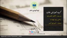 اموزش مفهوم کسر پایه چهارم