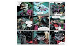 کشته شدن جوکر به دست جیسون تاد در کمیک batman three jokers