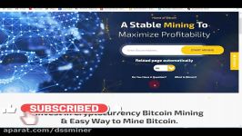 dssminer.com cloudmining and automated trader BOT Start mining and Per day Bit
