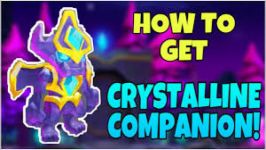 روبلاکس  آموزش گرفتن Crystalline Companion آیتم رایگان